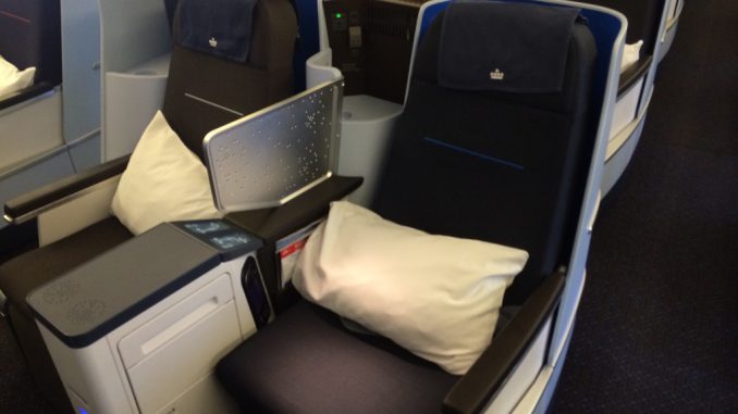 KLM Business Class Boeing 777-300ER