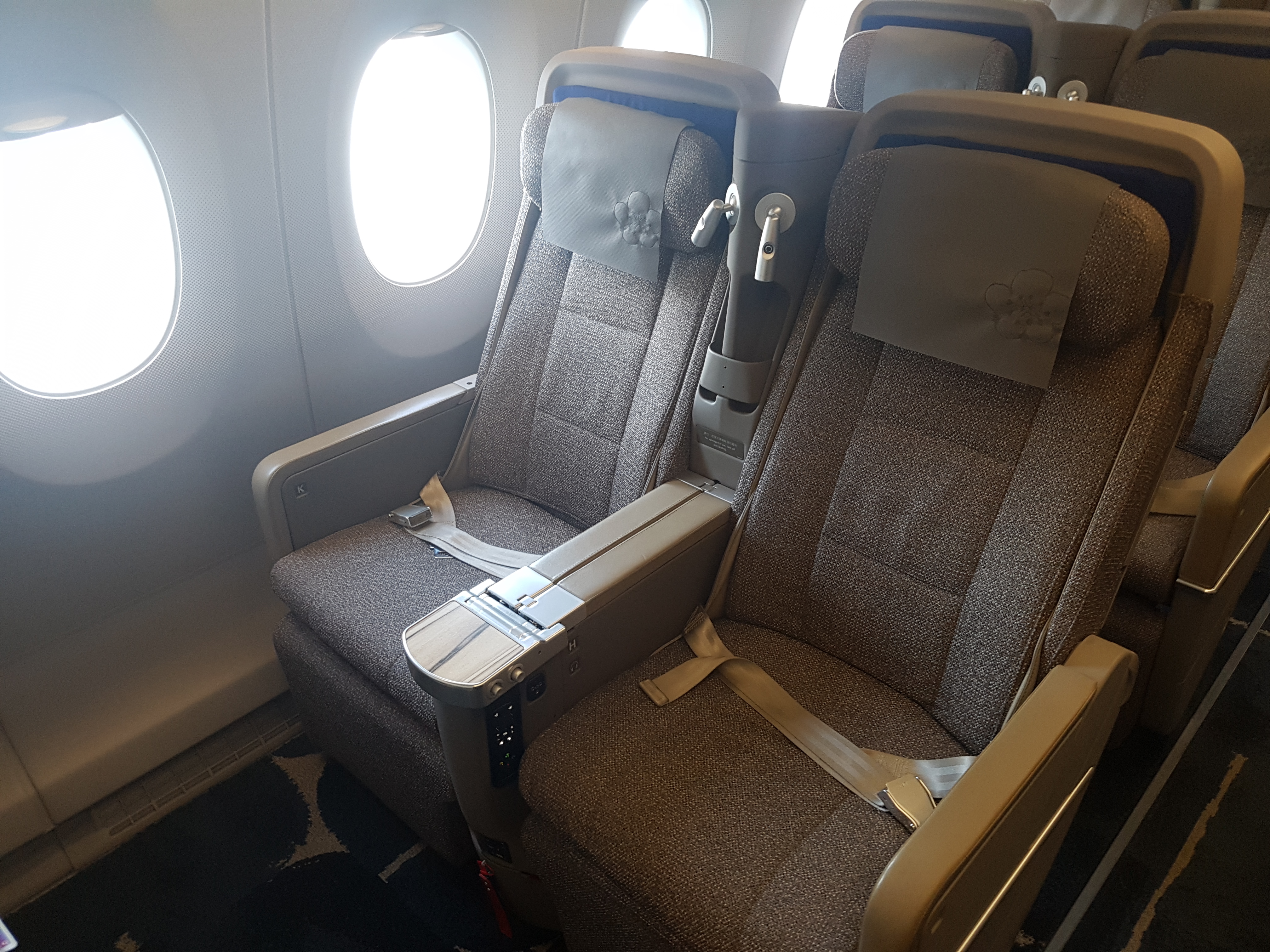 China Airlines Economy Class im Airbus A350