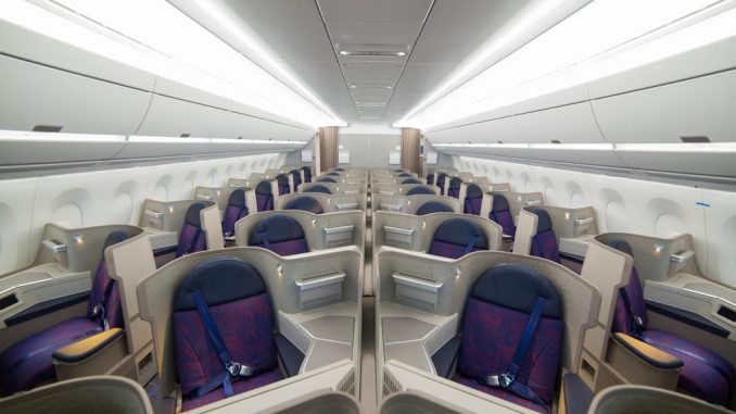 Air China Business Class Airbus A350
