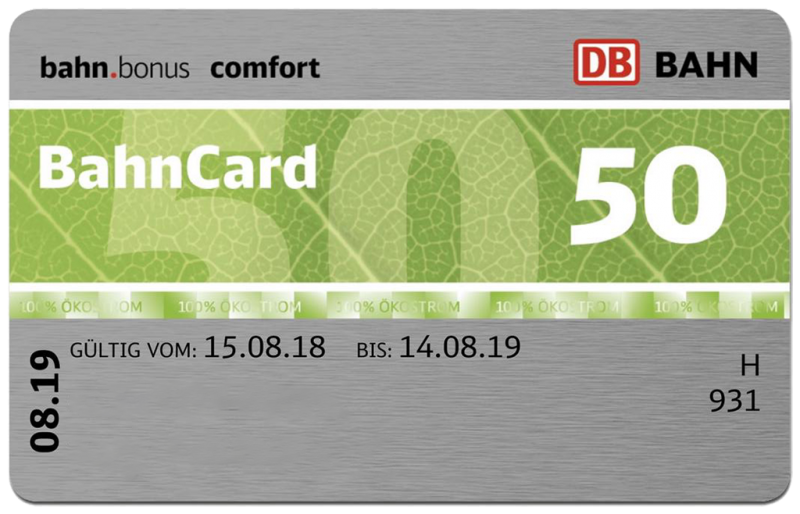 BahnCard 50