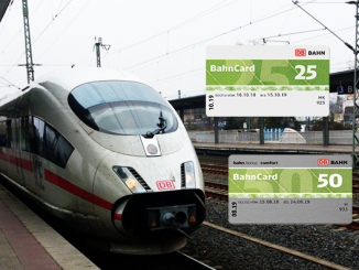 ICE der DB am Bahnhof Siegburg | BahnCards