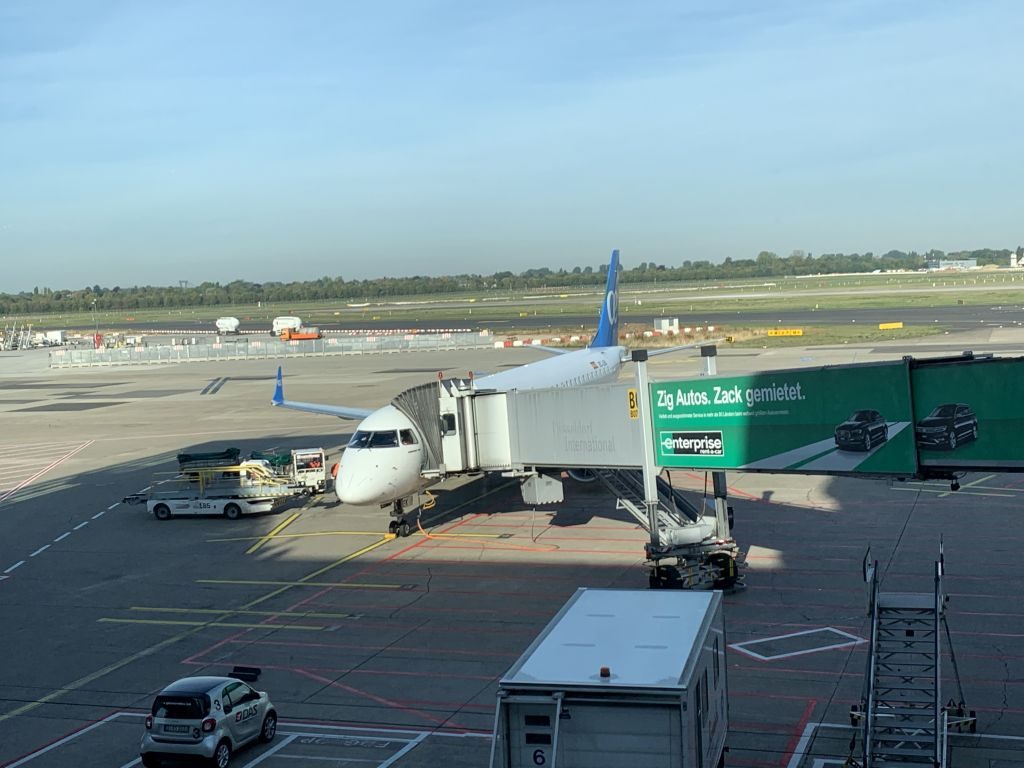 Air Europa Ankunft in Düsseldorf