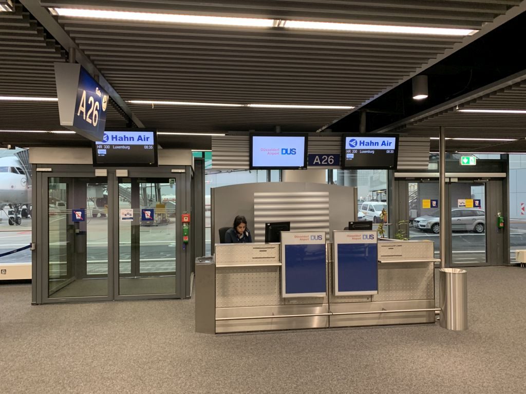 Hahn Air Boarding Gate