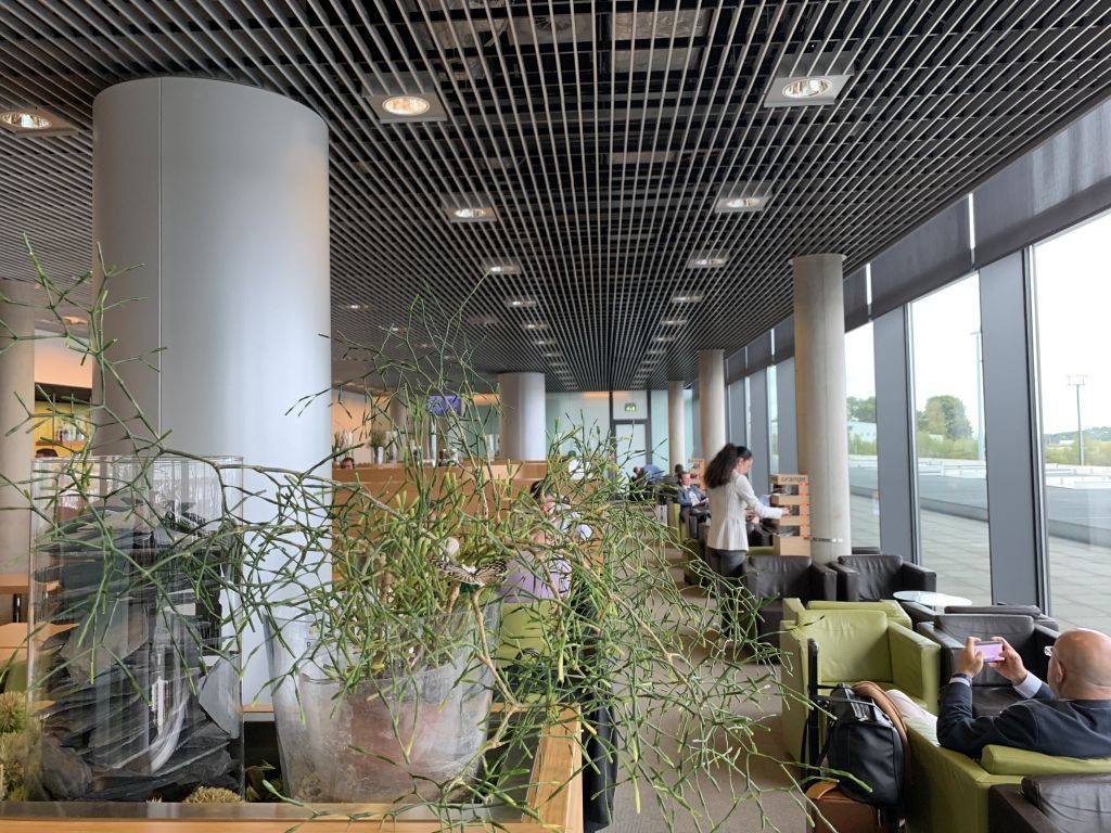 The Lounge am Flughafen Luxemburg