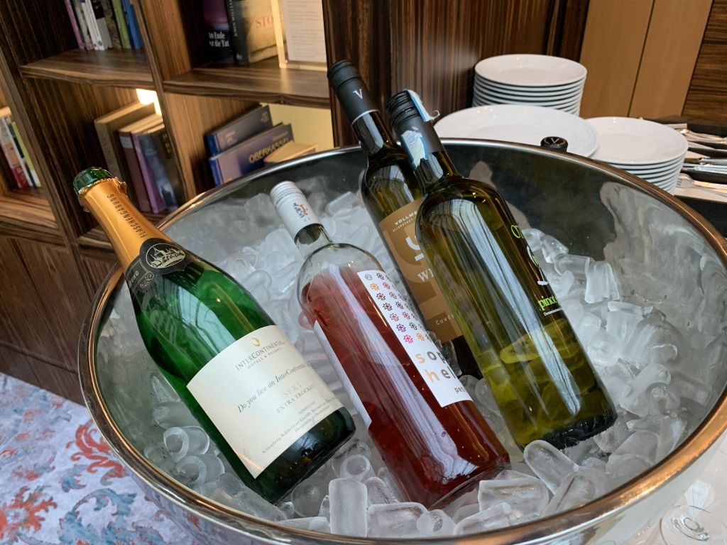 Intercontinental Düsseldorf Sekt und Wein