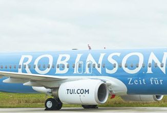 TUIfly Sonderlackierung Robinso