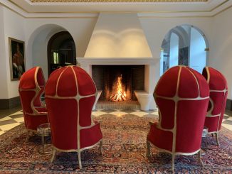 Derag Living Hotel de Medici Düsseldorf Kamin