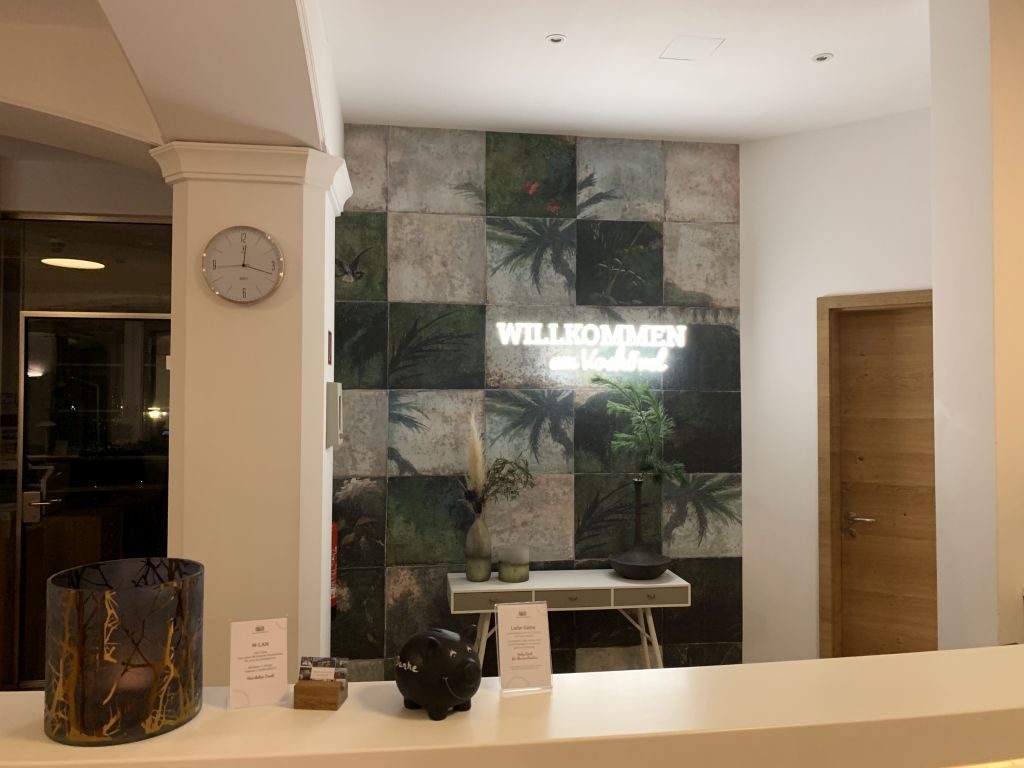 Landhotel Voshövel Rezeption