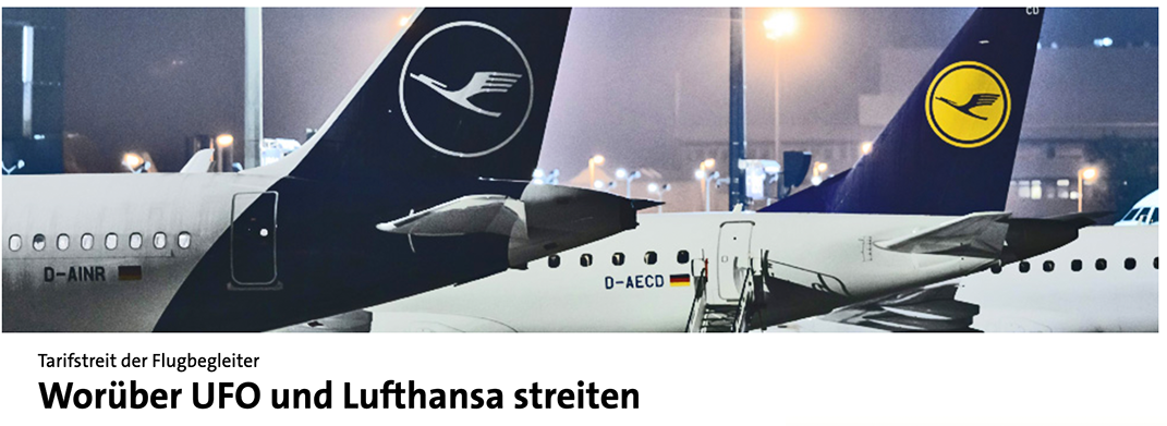 Eurowings verurteilt Streikaufruf der UFO | (c) Tagesschau