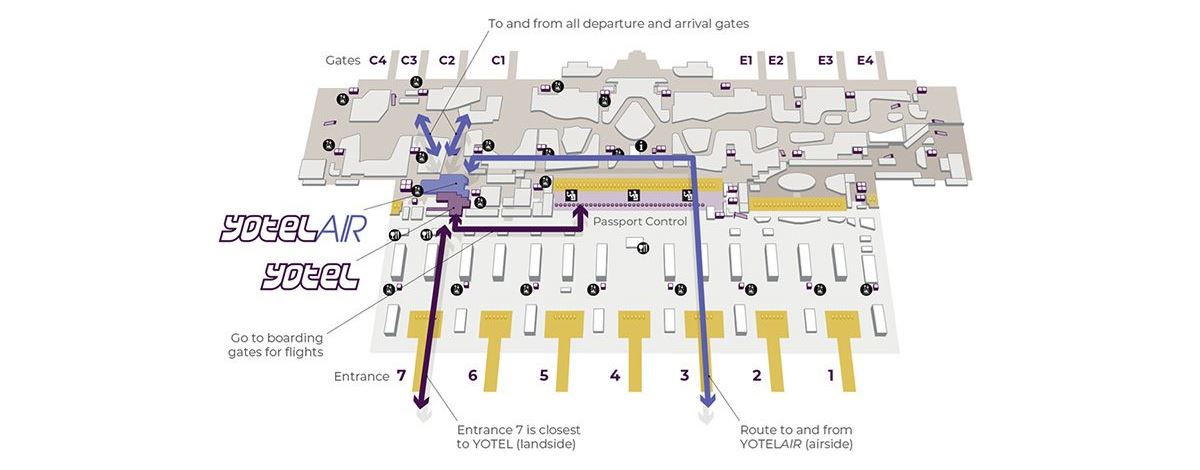 (c) YOTEL Airport-Hotel am neuen Flughafen in Istanbul