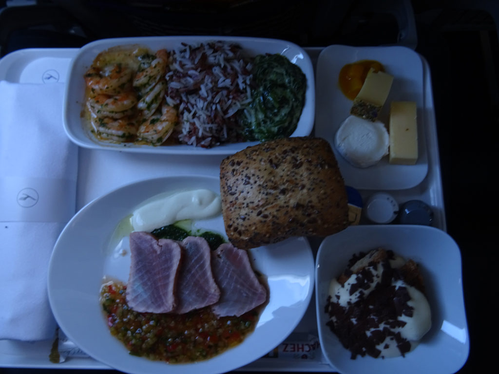 LH1298, Hauptmahlzeit in der C