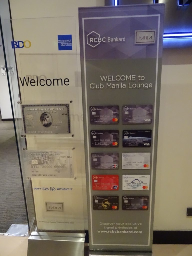 Manila Cloub Lounge Terminal 1