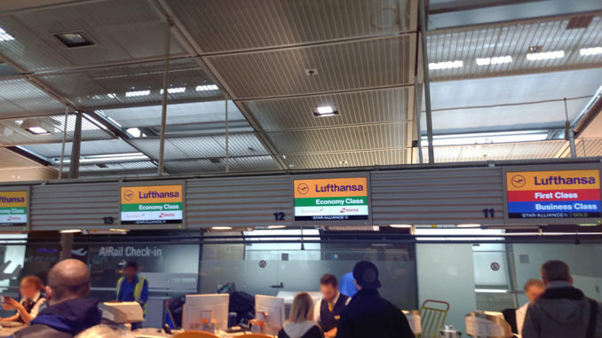 LH, Check-In Frankfurt