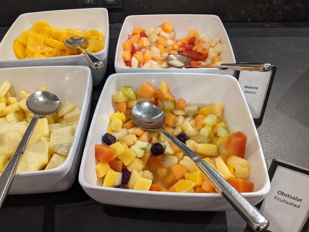 Hilton Düsseldorf - Frühstück