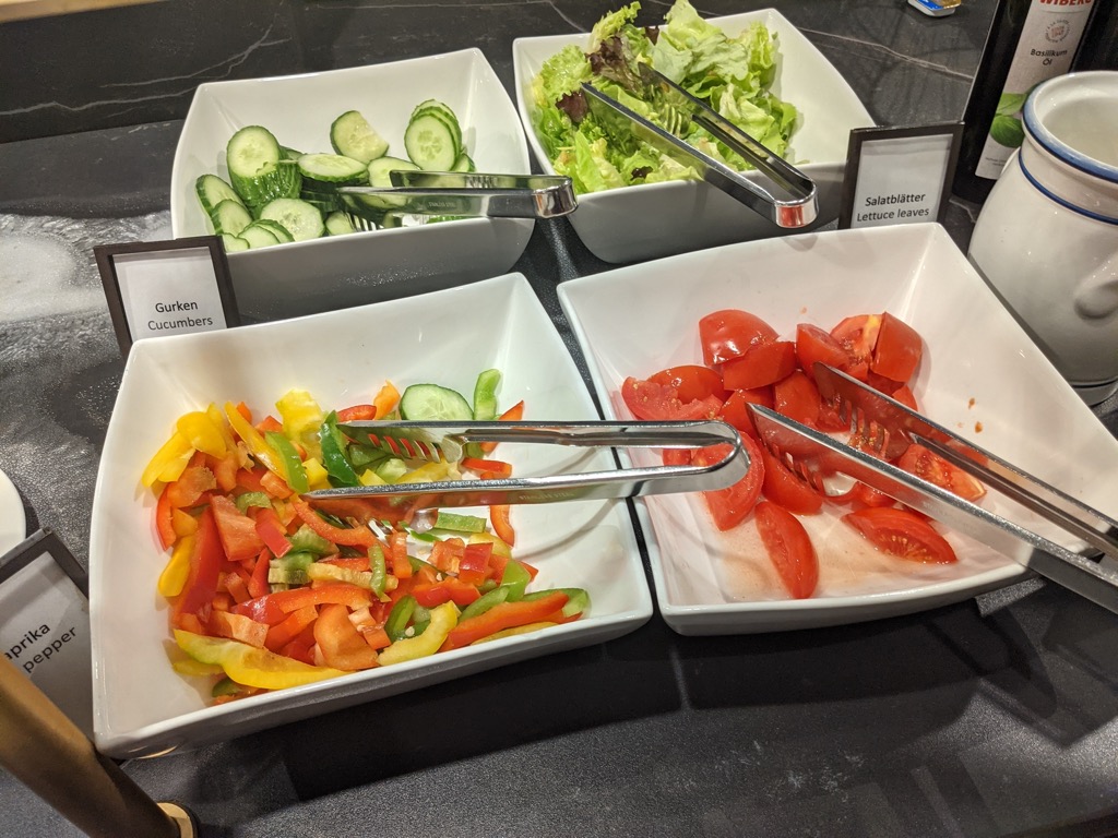 Hilton Düsseldorf - Frühstück