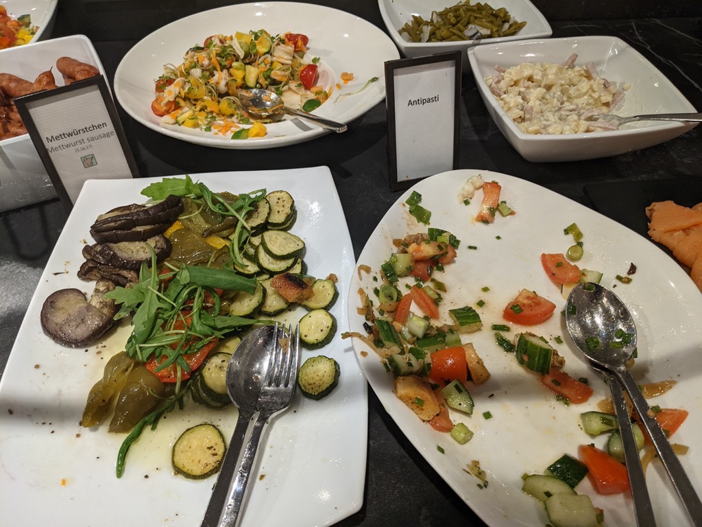 Hilton Düsseldorf - Frühstück